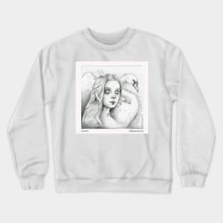 Oidheadh Chloinne Lir, Irish Celtic mythology (quote) Crewneck Sweatshirt